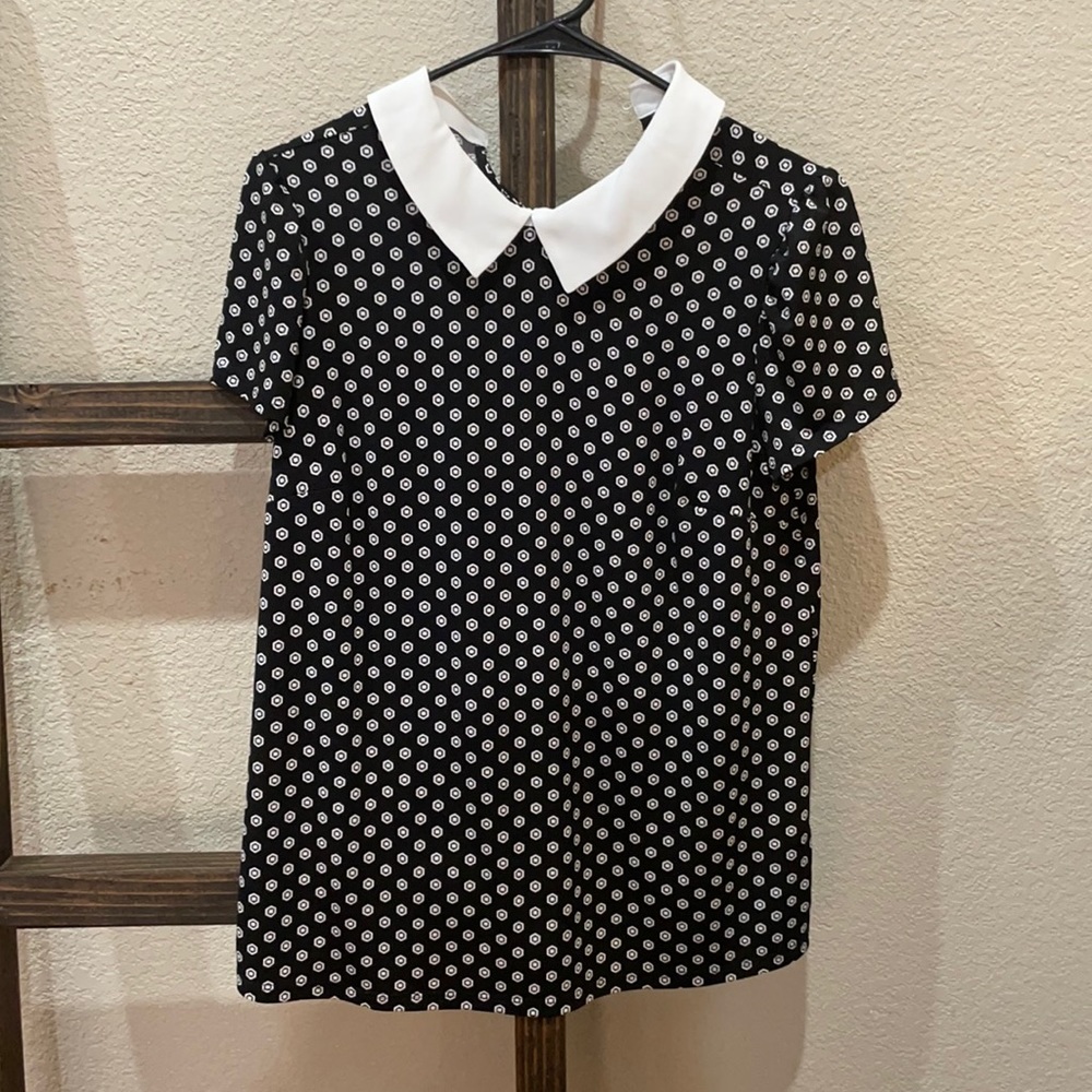 Peter Pan style blouse